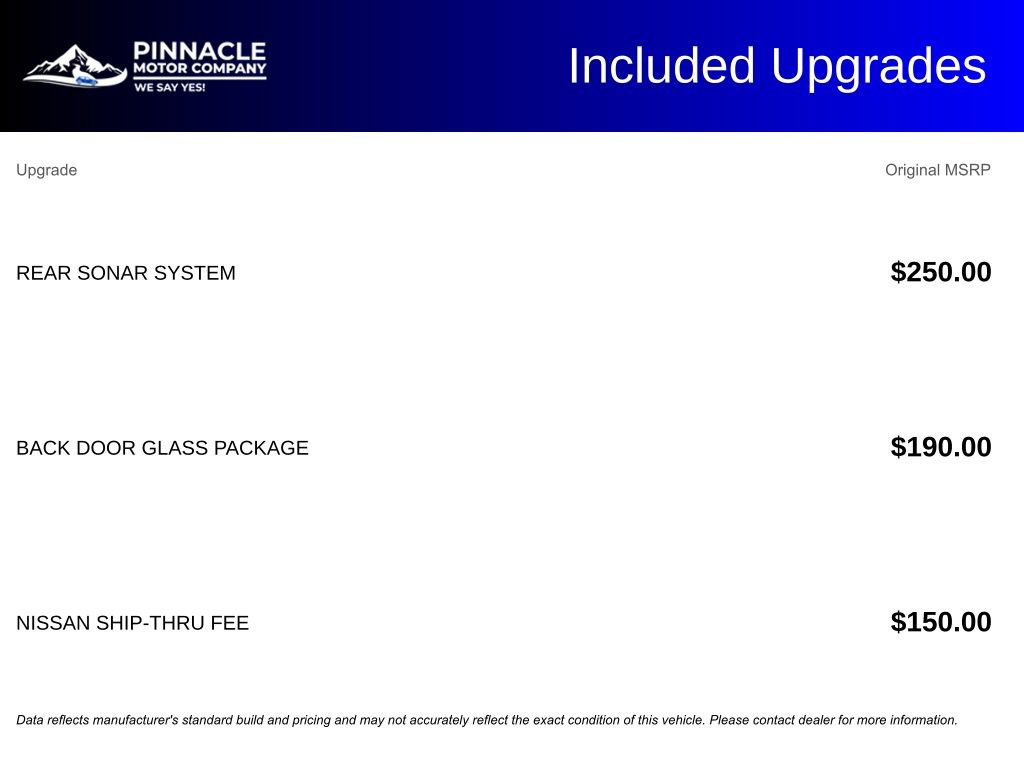 Used 2020 Nissan NV200 SV w/ Back Door Glass Package image 3