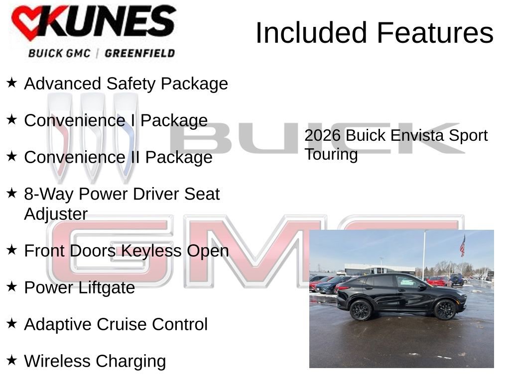 New 2026 Buick Envista Sport Touring w/ Convenience I Package image 3