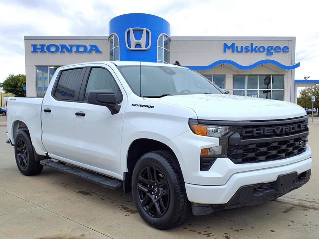 Used 2022 Chevrolet Silverado 1500 Custom w/ LPO, Dark Essentials Package