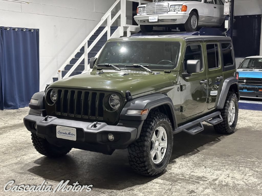 Used 2021 Jeep Wrangler Unlimited Sport AWD/4WD image 4