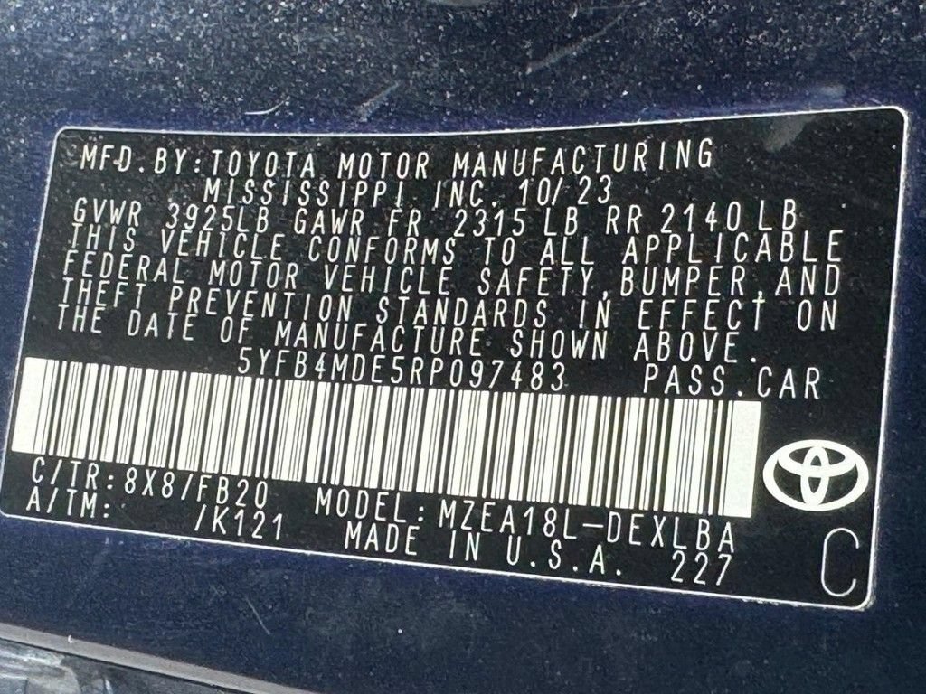 Used 2024 Toyota Corolla LE FWD image 29