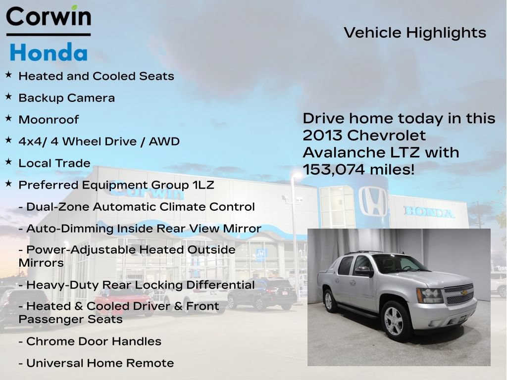 Used 2013 Chevrolet Avalanche LTZ AWD/4WD image 7