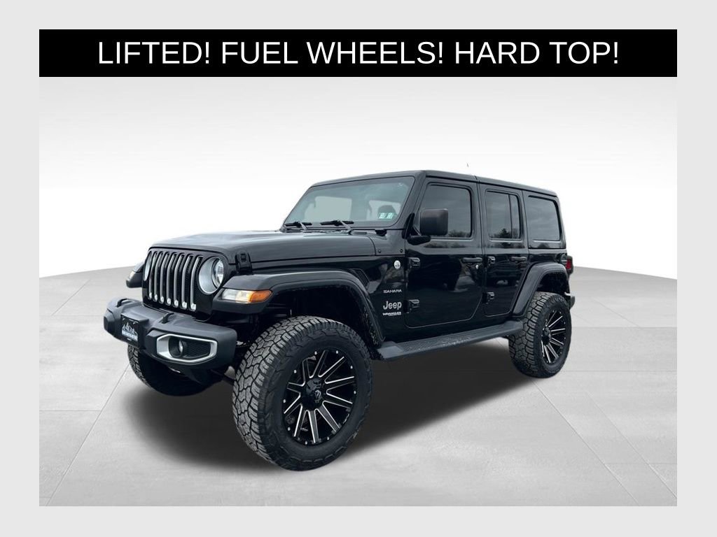 Used 2020 Jeep Wrangler Unlimited Sahara w/ Uconnect 4C Nav & Sound Group image 1