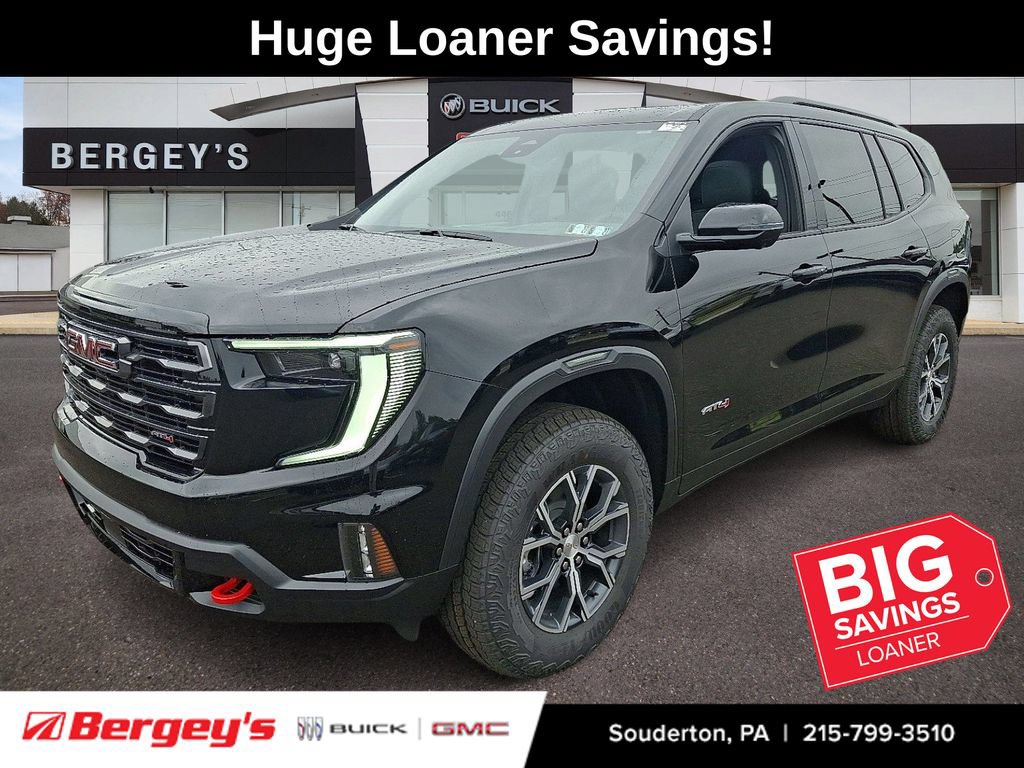 New 2026 GMC Acadia AT4 w/ Luxury Package