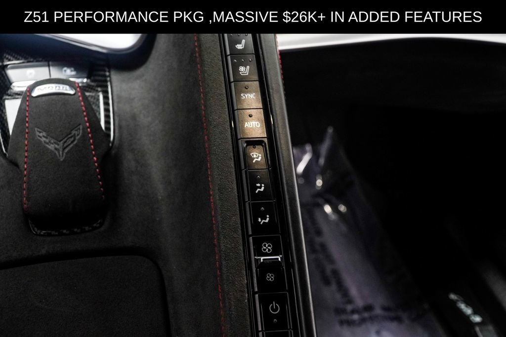 Used 2022 Chevrolet Corvette Stingray Premium Cpe w/ Z51 Performance Package RWD image 27