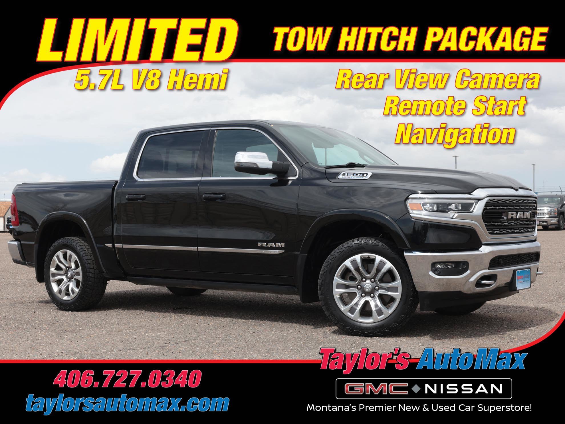 Used 2023 RAM 1500 Limited AWD/4WD image 1