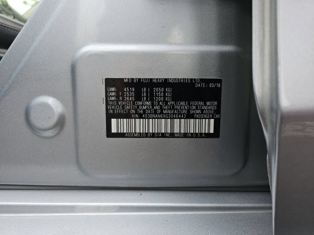Used 2016 Subaru Legacy 2.5i Limited AWD/4WD image 34