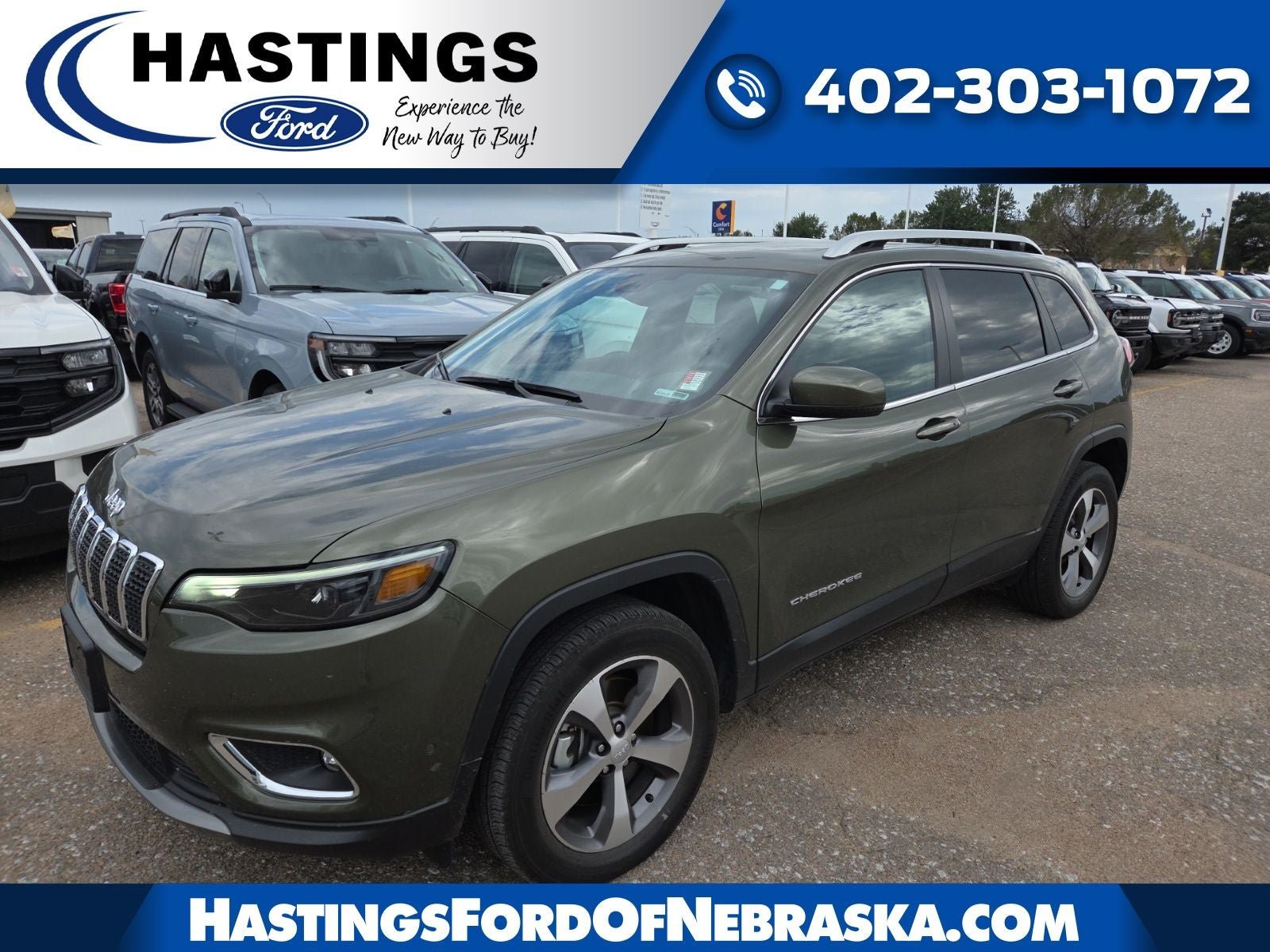 Used 2021 Jeep Cherokee Limited AWD/4WD image 1