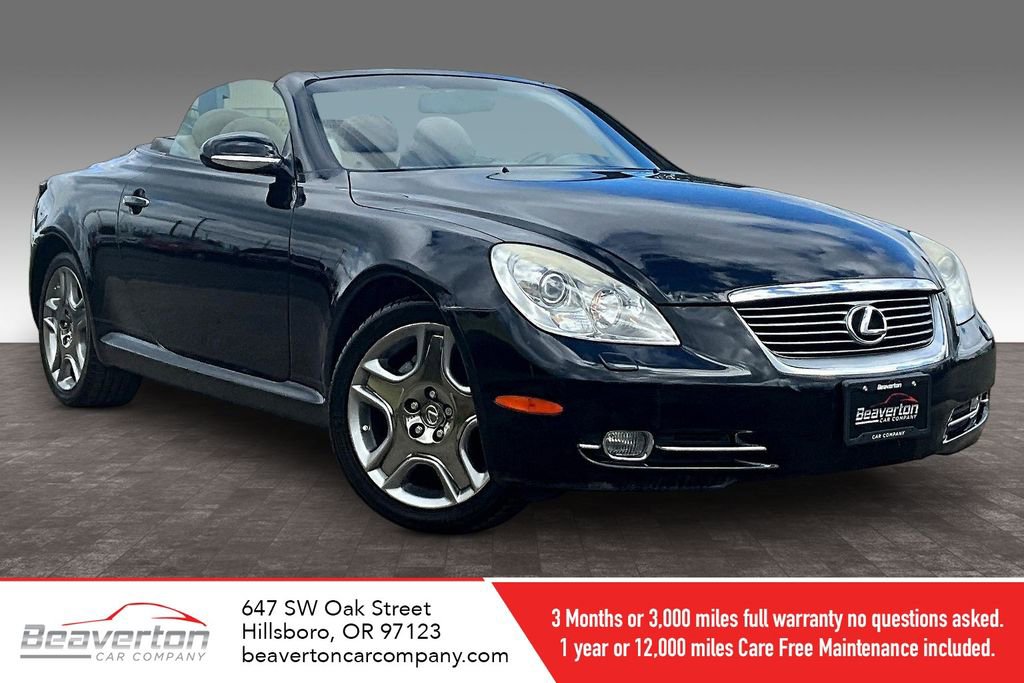 Used 2007 Lexus SC 430 Convertible image 1