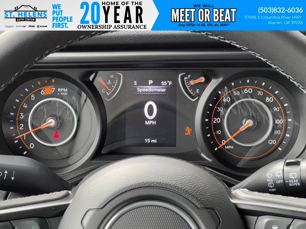New 2025 Jeep Wrangler Unlimited Sport AWD/4WD image 24