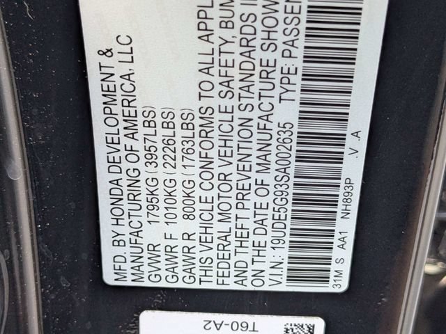 Certified 2025 Acura Integra Type S FWD image 19