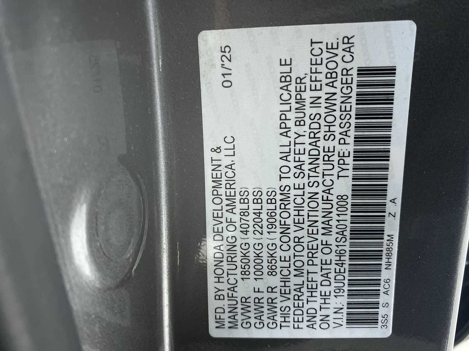 Certified 2025 Acura Integra A-Spec FWD image 21