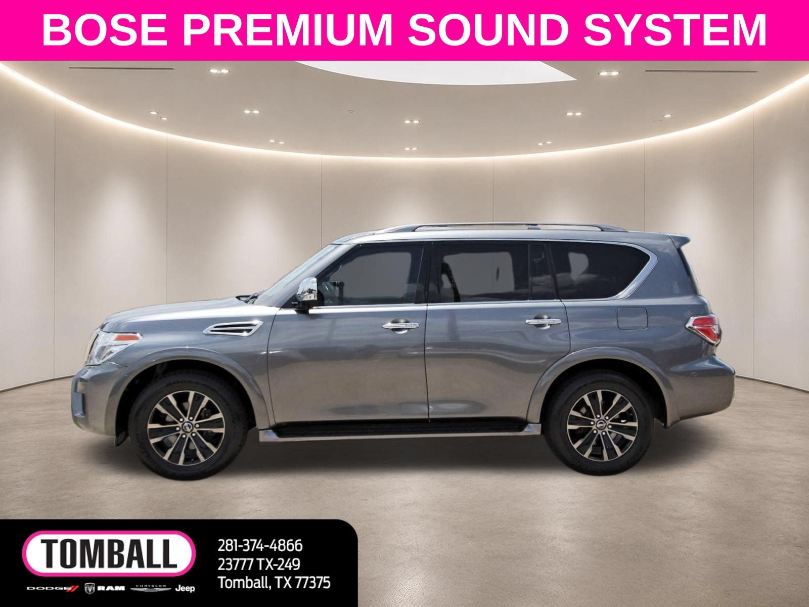 Used 2019 Nissan Armada Platinum w/ Captain's Chairs Package RWD image 4
