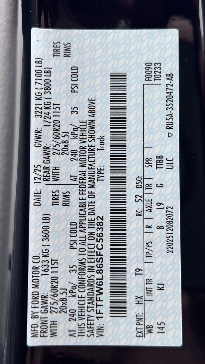 New 2025 Ford F150 King Ranch w/ FX4 Off-Road Package image 16