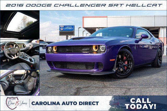 Used 2016 Dodge Challenger SRT Hellcat