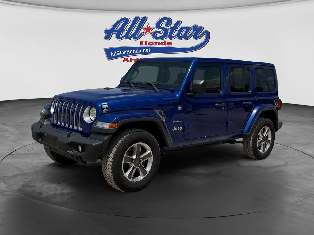 Used 2018 Jeep Wrangler Unlimited Sahara w/ Dual Top Group AWD/4WD image 1