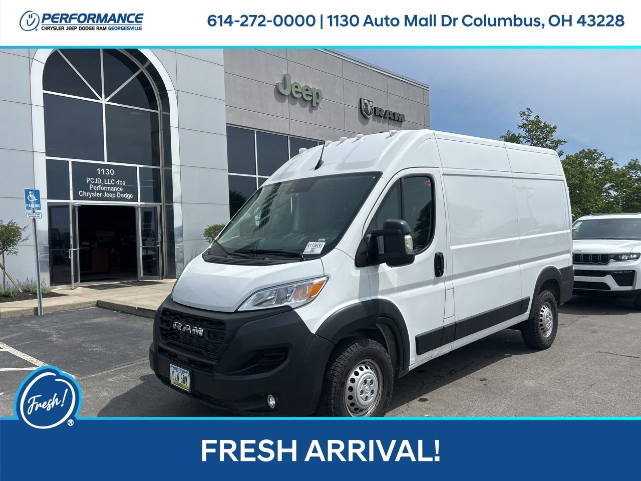 Used 2024 RAM ProMaster 2500 w/ Convenience Group FWD image 8