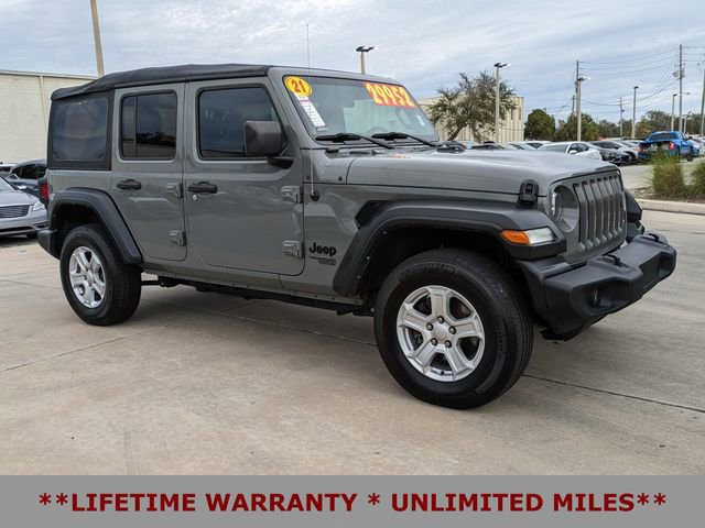 Used 2021 Jeep Wrangler Unlimited Sport image 2