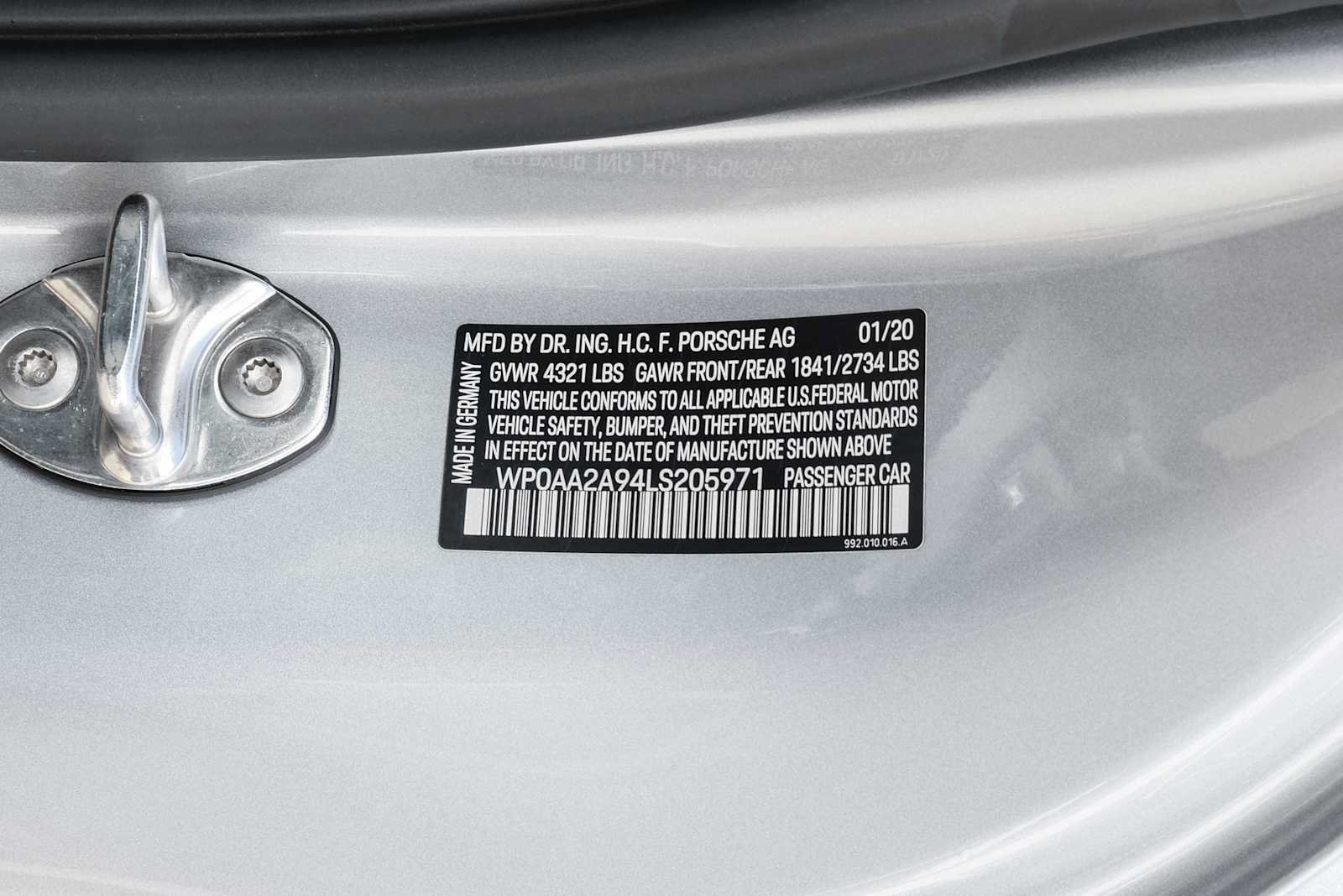 Used 2020 Porsche 911 Carrera RWD image 47