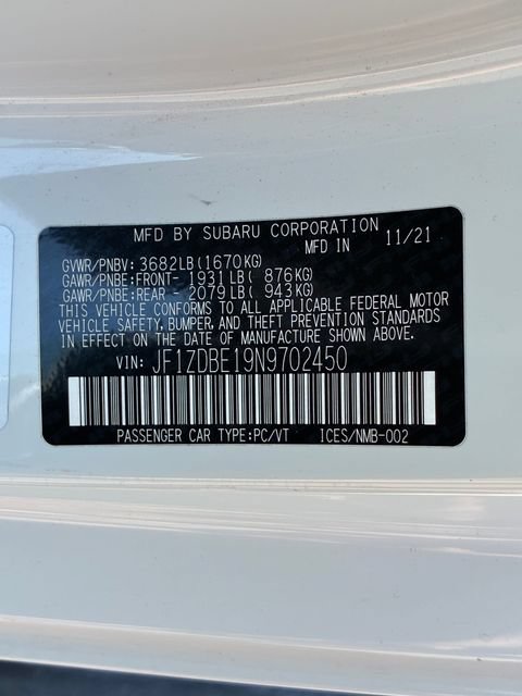 Used 2022 Subaru BRZ Limited RWD image 56
