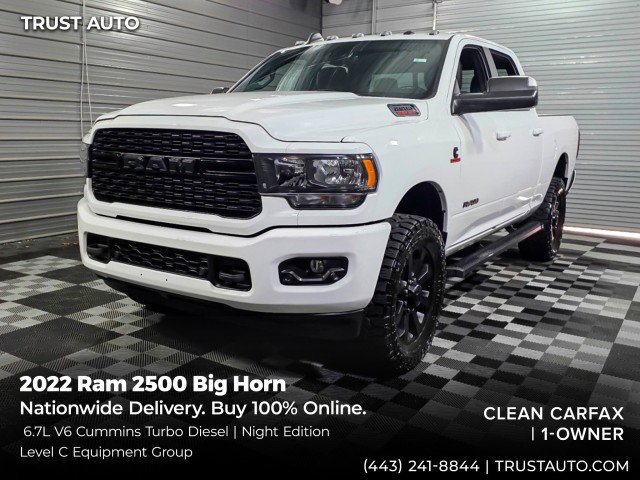 Used 2022 RAM 2500 Big Horn w/ Level C Equiment Group AWD/4WD image 50