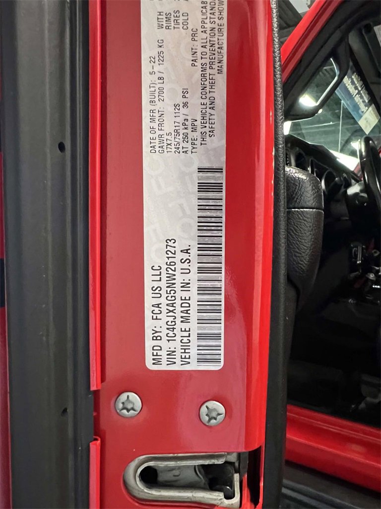 Used 2022 Jeep Wrangler Sport S image 18