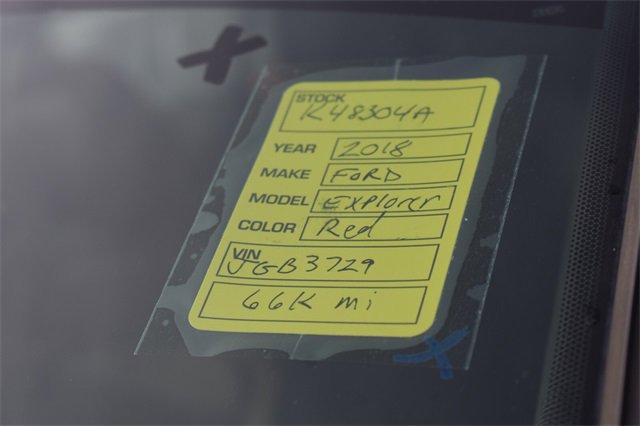 Used 2018 Ford Explorer Sport w/ Equipment Group 401A image 40