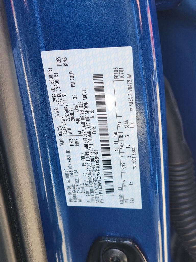 Certified 2023 Ford F150 XLT w/ Equipment Group 302A High image 33