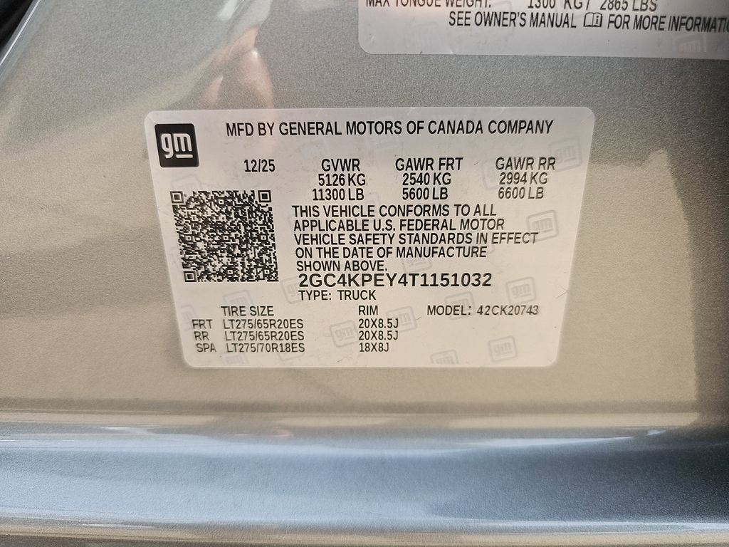 New 2026 Chevrolet Silverado 2500 LTZ w/ Trail Boss Package image 42