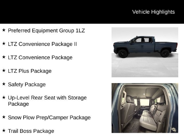 Certified 2025 Chevrolet Silverado 2500 LTZ w/ LTZ Plus Package AWD/4WD image 27