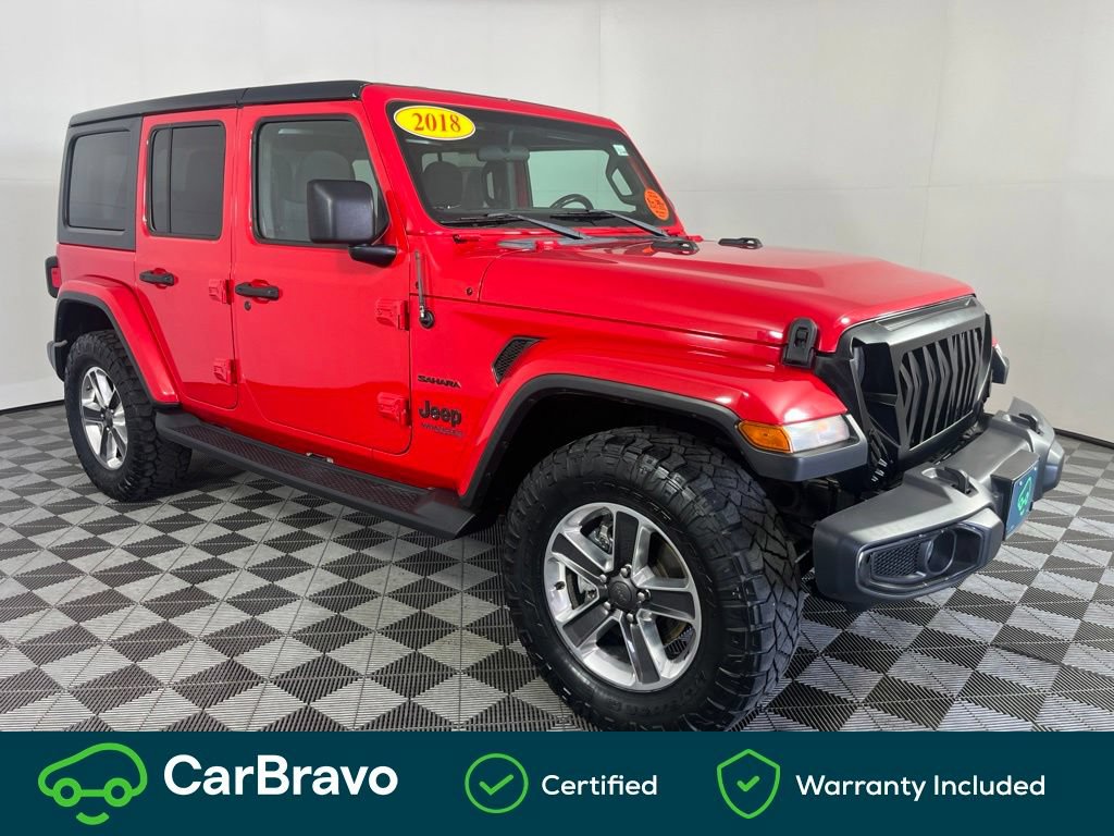 Used 2018 Jeep Wrangler Unlimited Sahara