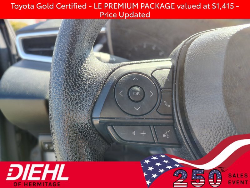 Used 2025 Toyota Corolla LE w/ LE Premium Package