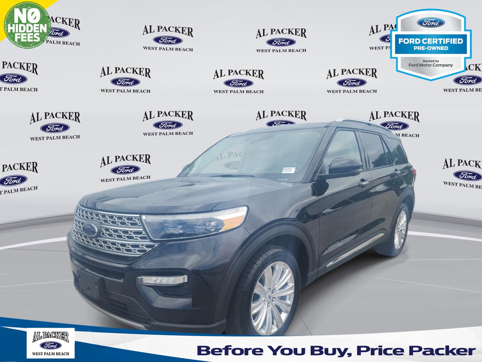 Certified 2022 Ford Explorer Limited w/ Equipment Group 301A RWD image 1