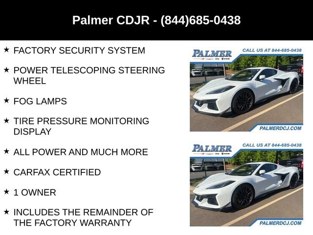 Used 2024 Chevrolet Corvette Z06 w/ Z07 Performance Package RWD image 12