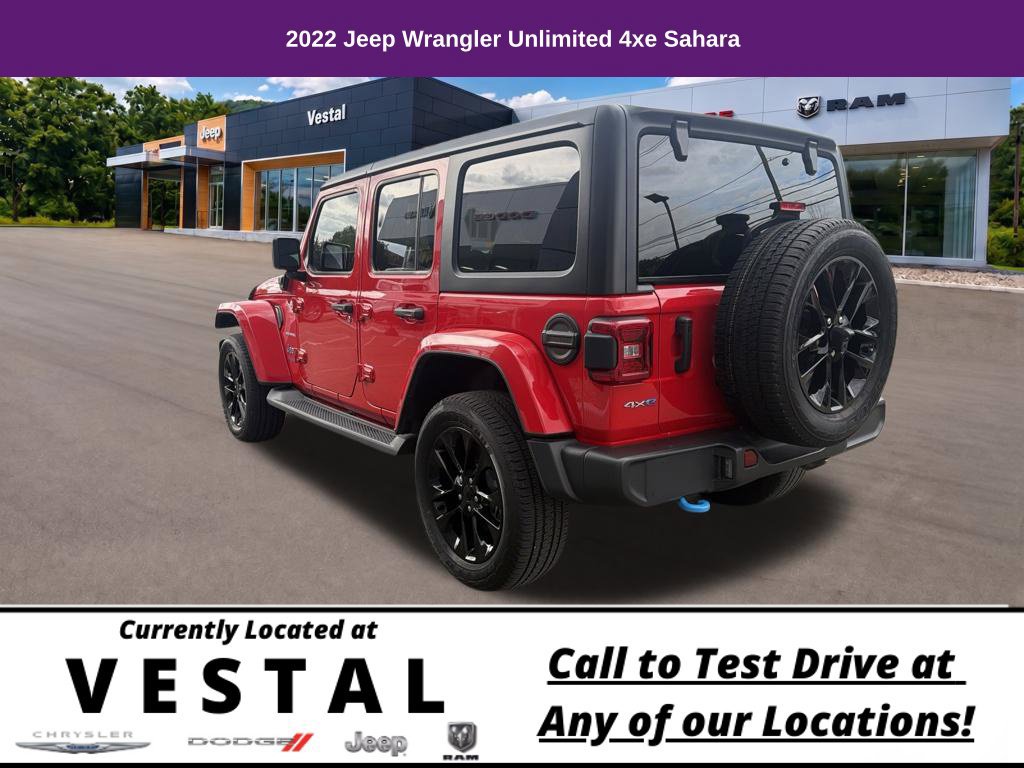 Used 2022 Jeep Wrangler Unlimited Sahara AWD/4WD image 8