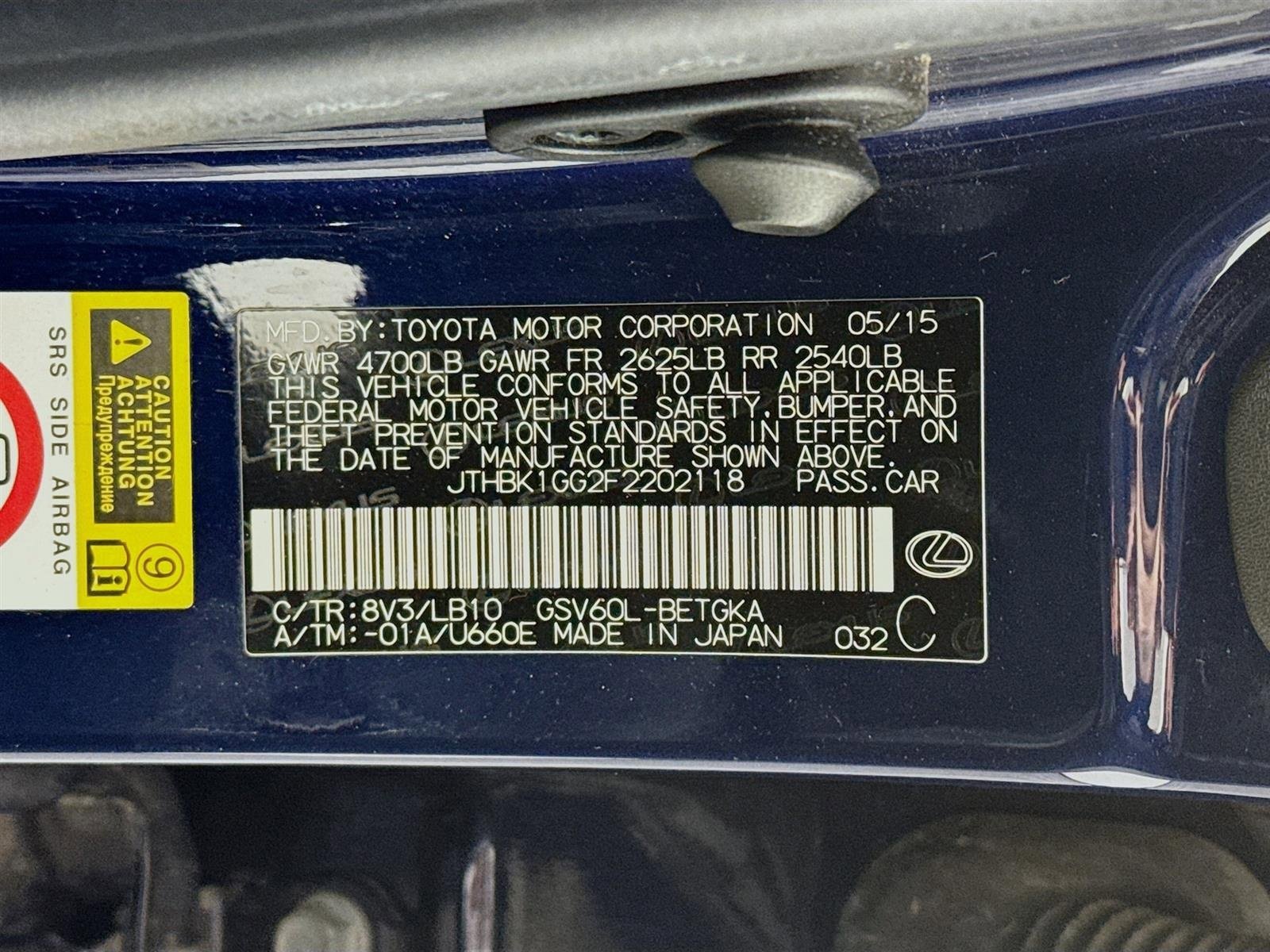 Used 2015 Lexus ES 350 350 w/ Luxury Package image 32