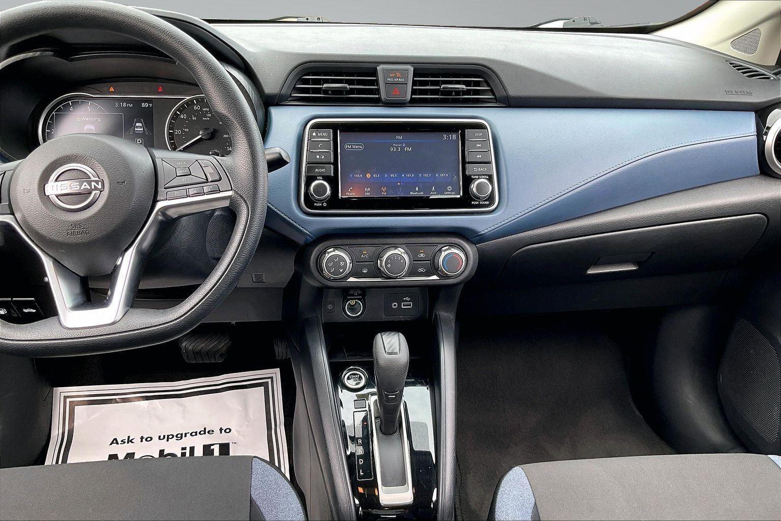 Certified 2024 Nissan Versa SV w/ Trunk Package FWD image 7