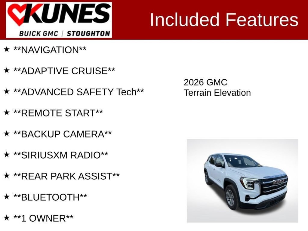 Used 2026 GMC Terrain Elevation FWD image 4