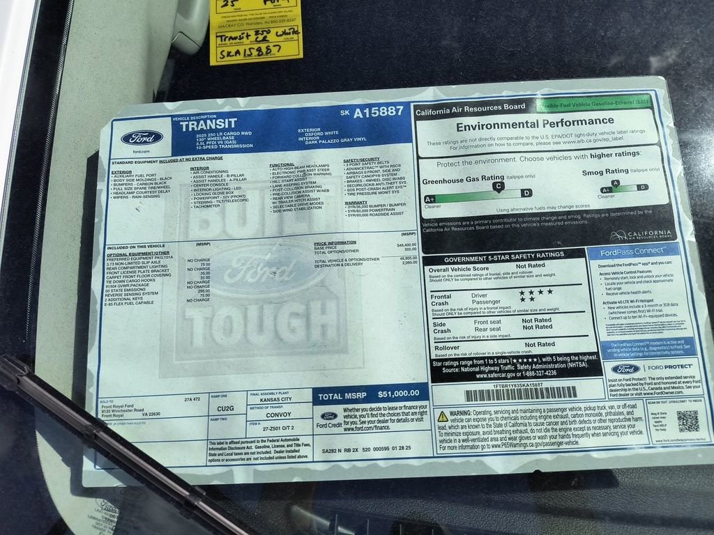 New 2025 Ford Transit 250 Base image 53