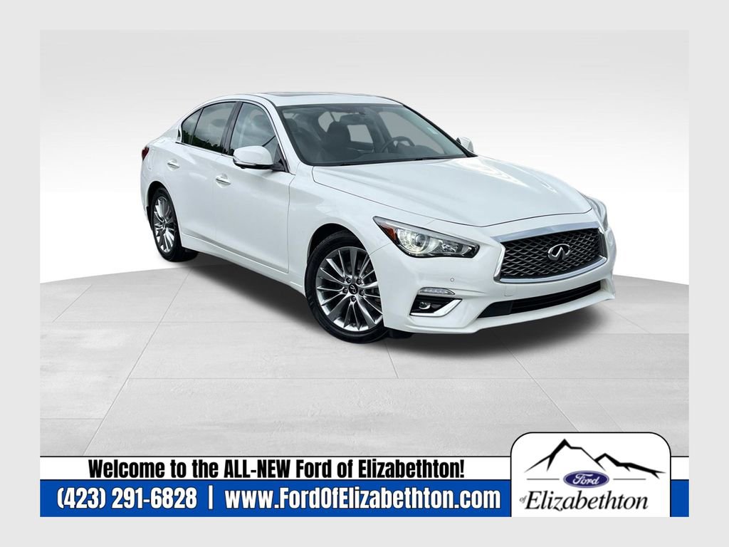 Used 2022 INFINITI Q50 Luxe w/ Cargo Package