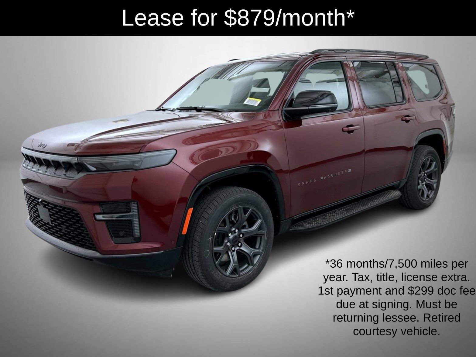 New 2026 Jeep Grand Wagoneer Limited w/ Convenience Group I