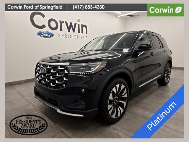 New 2026 Ford Explorer Platinum w/ LUX Leather Package AWD/4WD 360° Tour