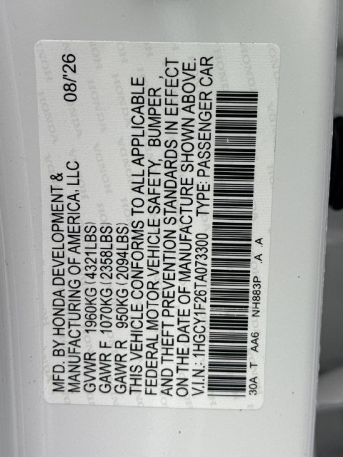 New 2026 Honda Accord LX image 20