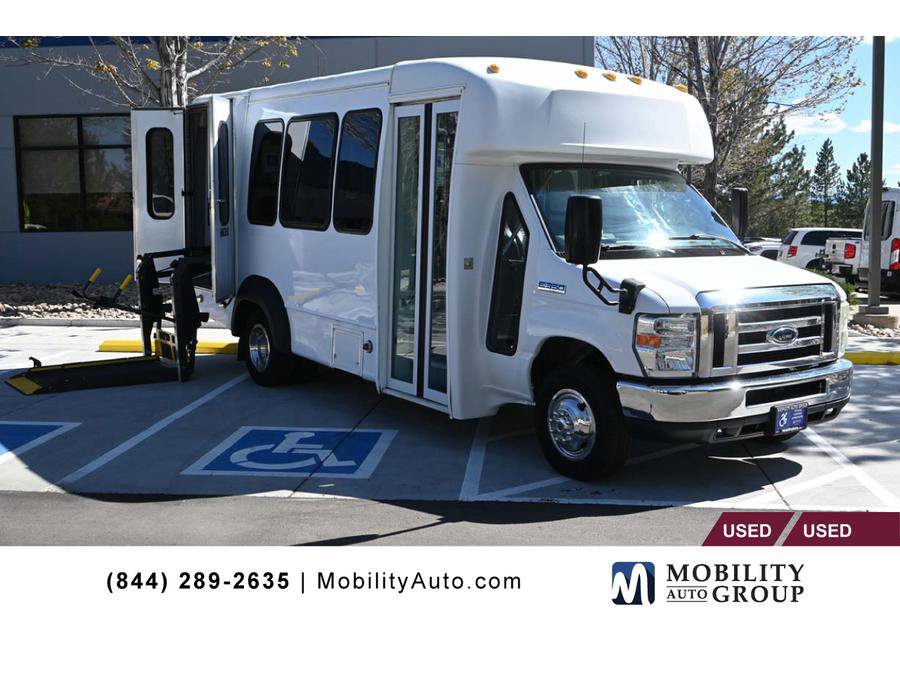 Used 2012 Ford E-350 and Econoline 350 Super Duty w/ Shuttle Bus Prep Pkg RWD image 1