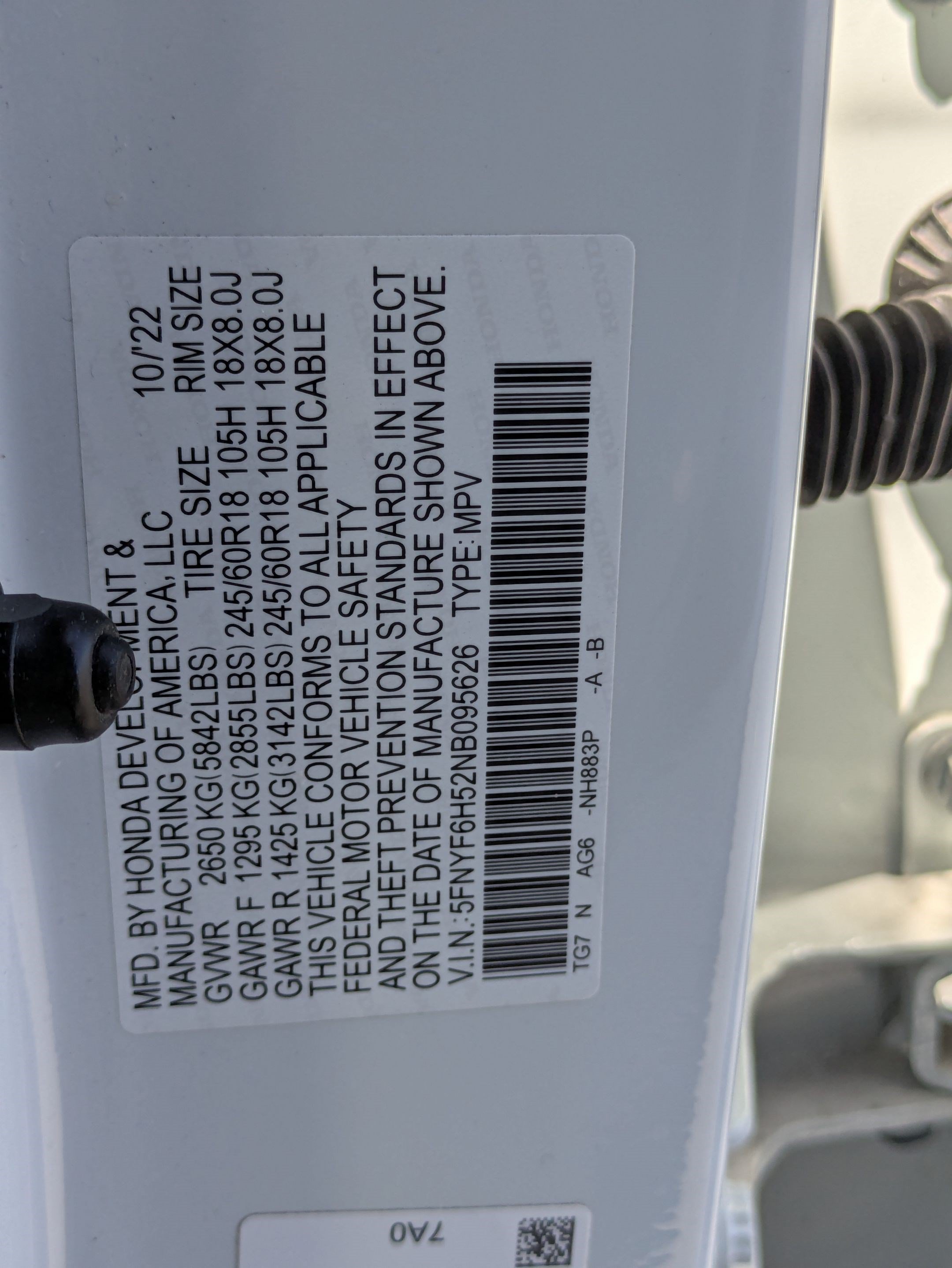 Used 2022 Honda Pilot EX-L image 35