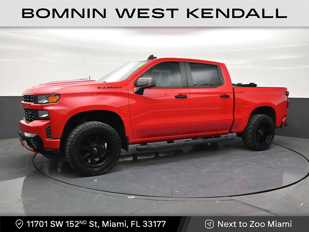 Used 2021 Chevrolet Silverado 1500 Custom w/ LPO, Blackout Package