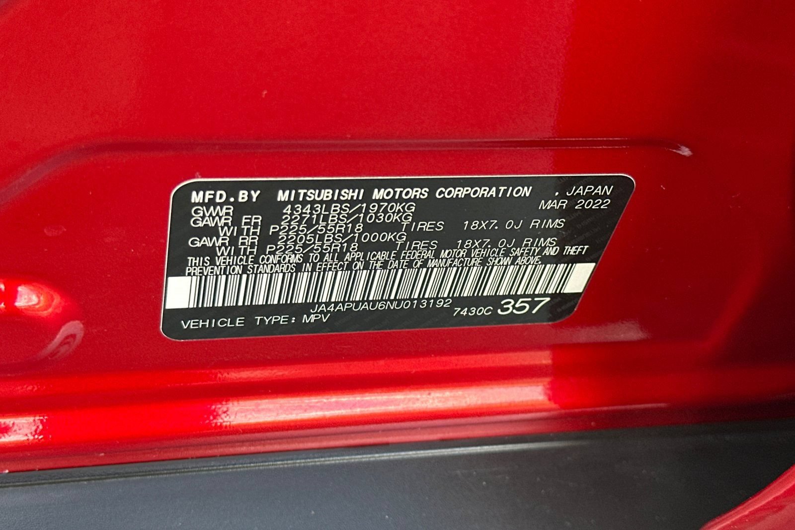 Used 2022 Mitsubishi Outlander Sport ES FWD image 31