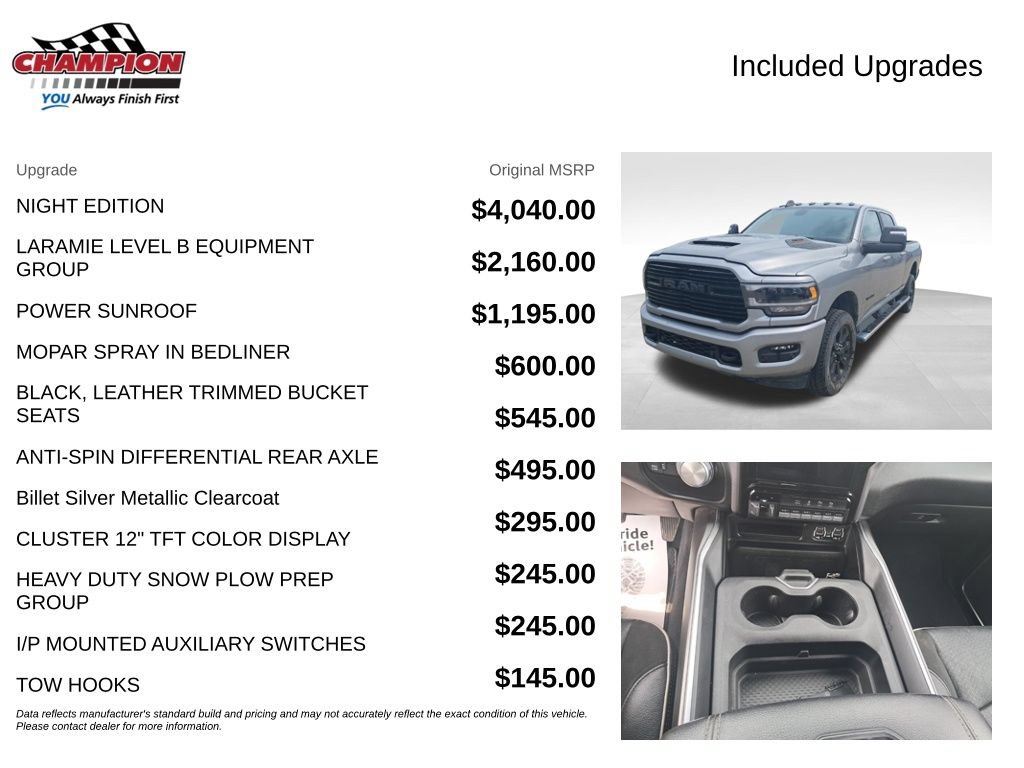 Used 2024 RAM 2500 Laramie w/ Night Edition AWD/4WD image 7