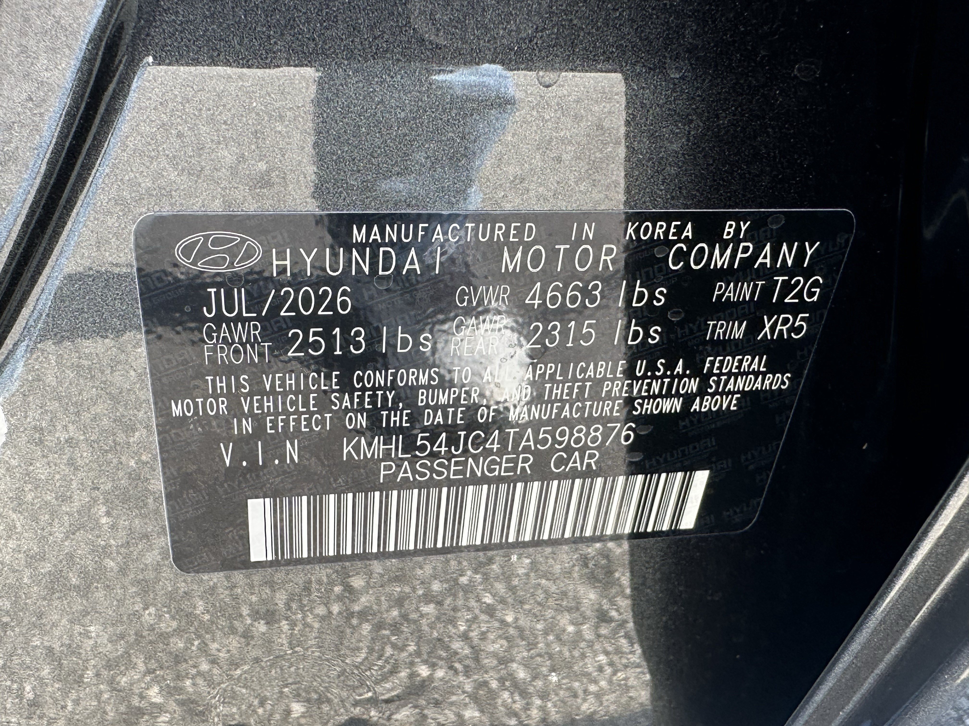 New 2026 Hyundai Sonata N Line FWD image 36