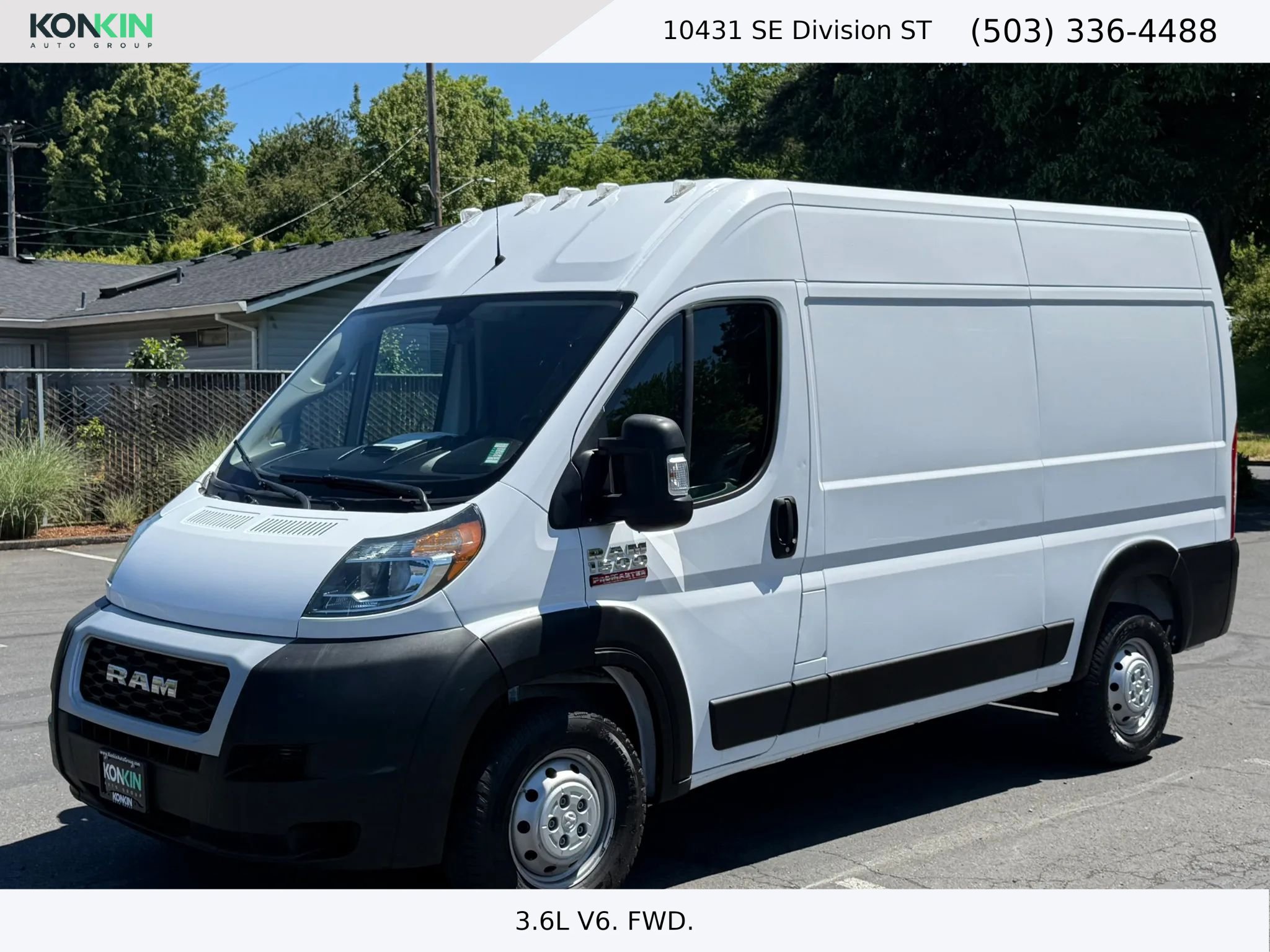 Used 2020 RAM ProMaster 1500 FWD image 1